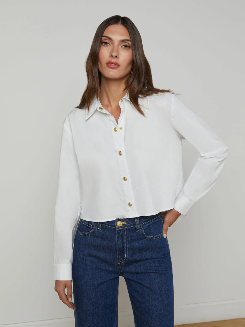 COSETTE BUTTON DOWN SHIRT