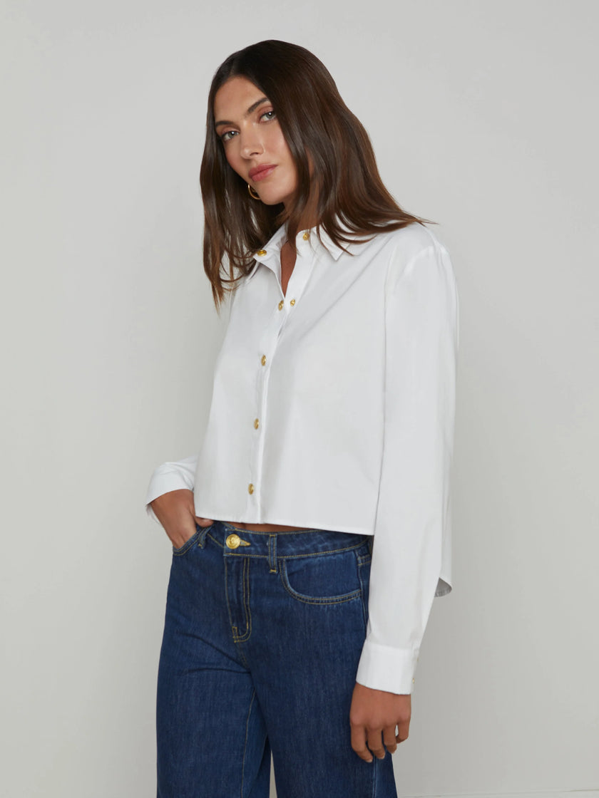 COSETTE BUTTON DOWN SHIRT