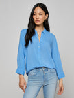 MARLENE BLOUSE IN ALLURE BLUE