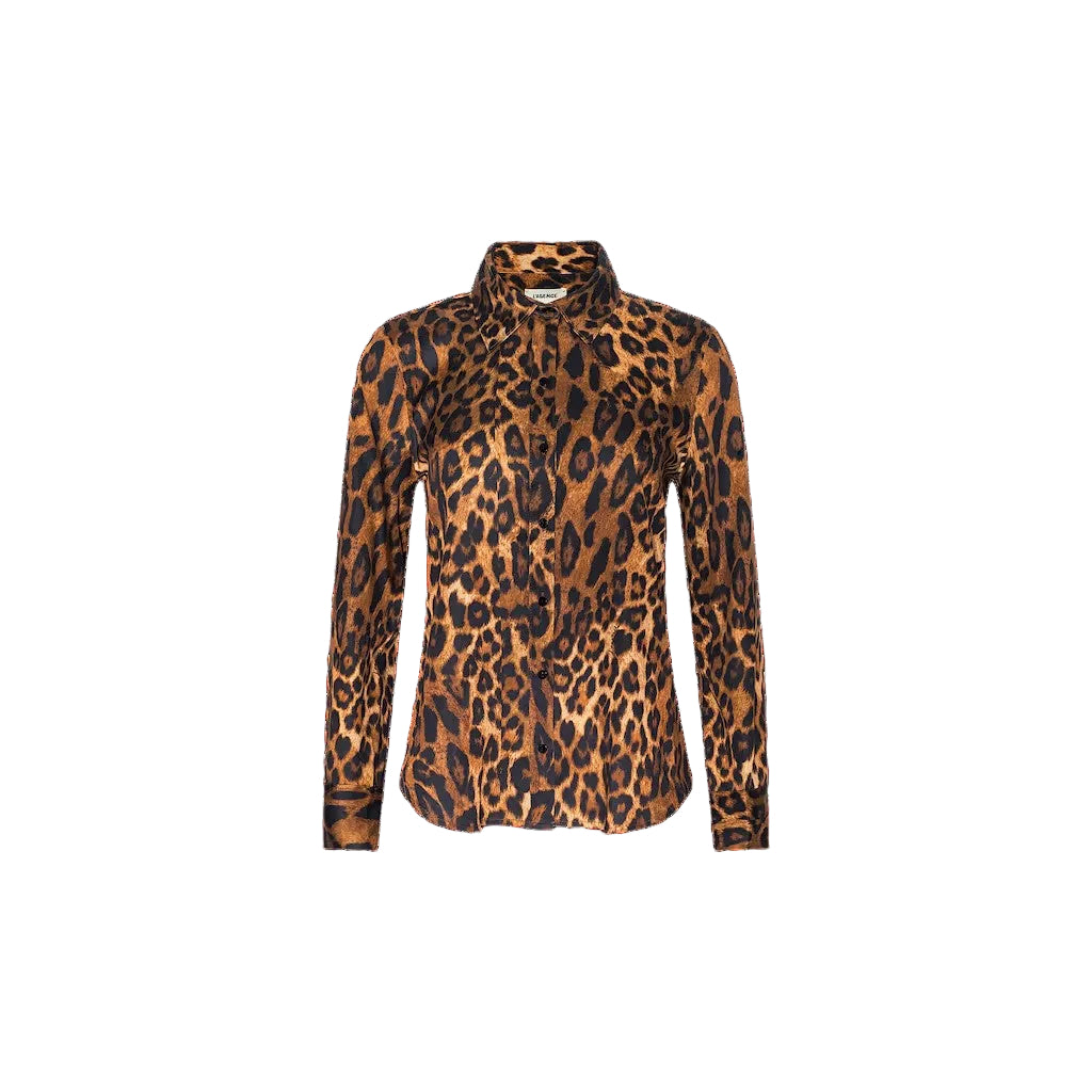 ELLERY BLOUSE IN JAVAN LEOPARD