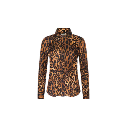ELLERY BLOUSE IN JAVAN LEOPARD
