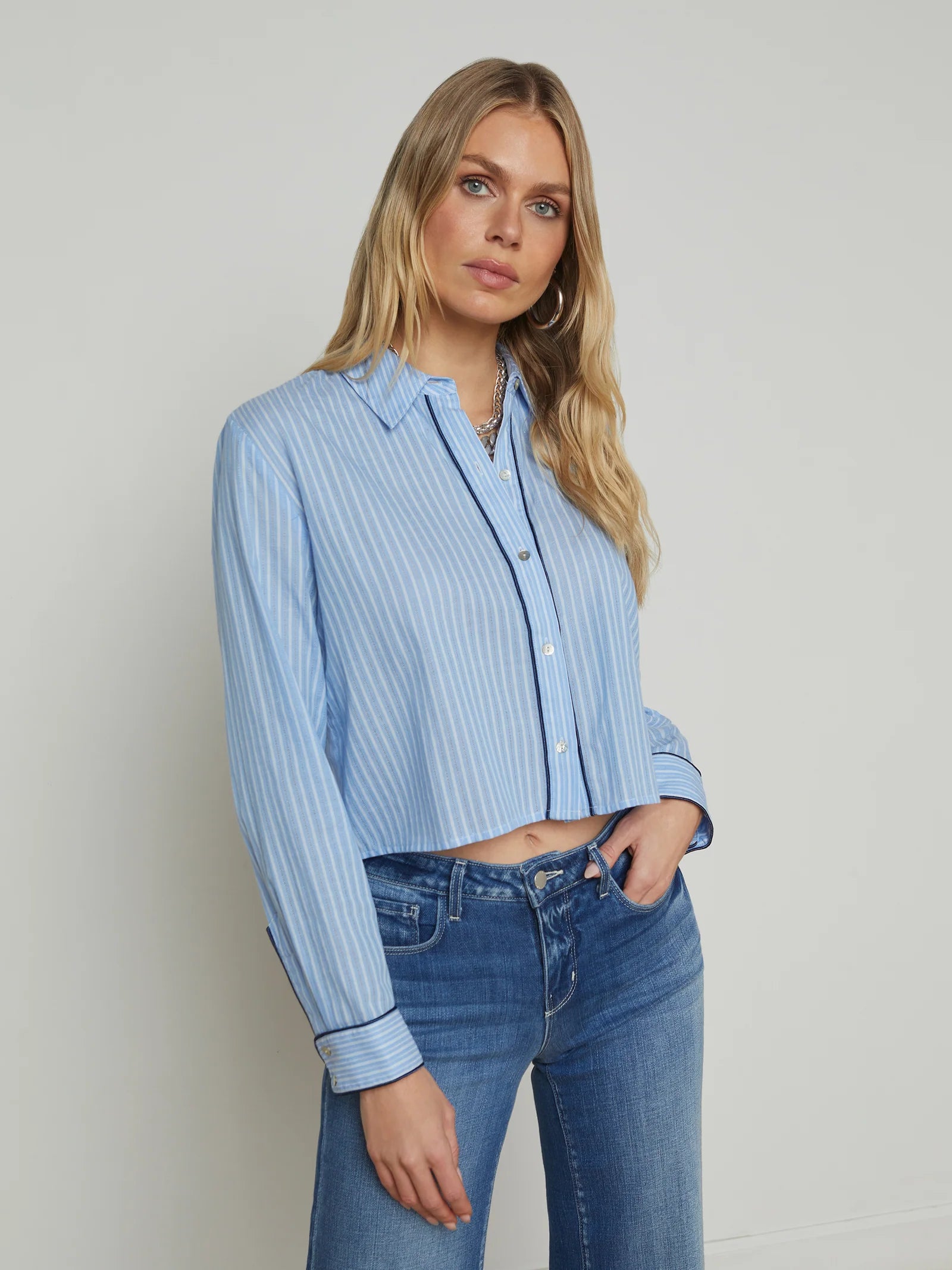 COSETTE BUTTON DOWN SHIRT