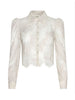 ANITA LACE BUTTON UP