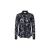 LAURENT VELVET BLOUSE IN BLACK BUTTERFLY