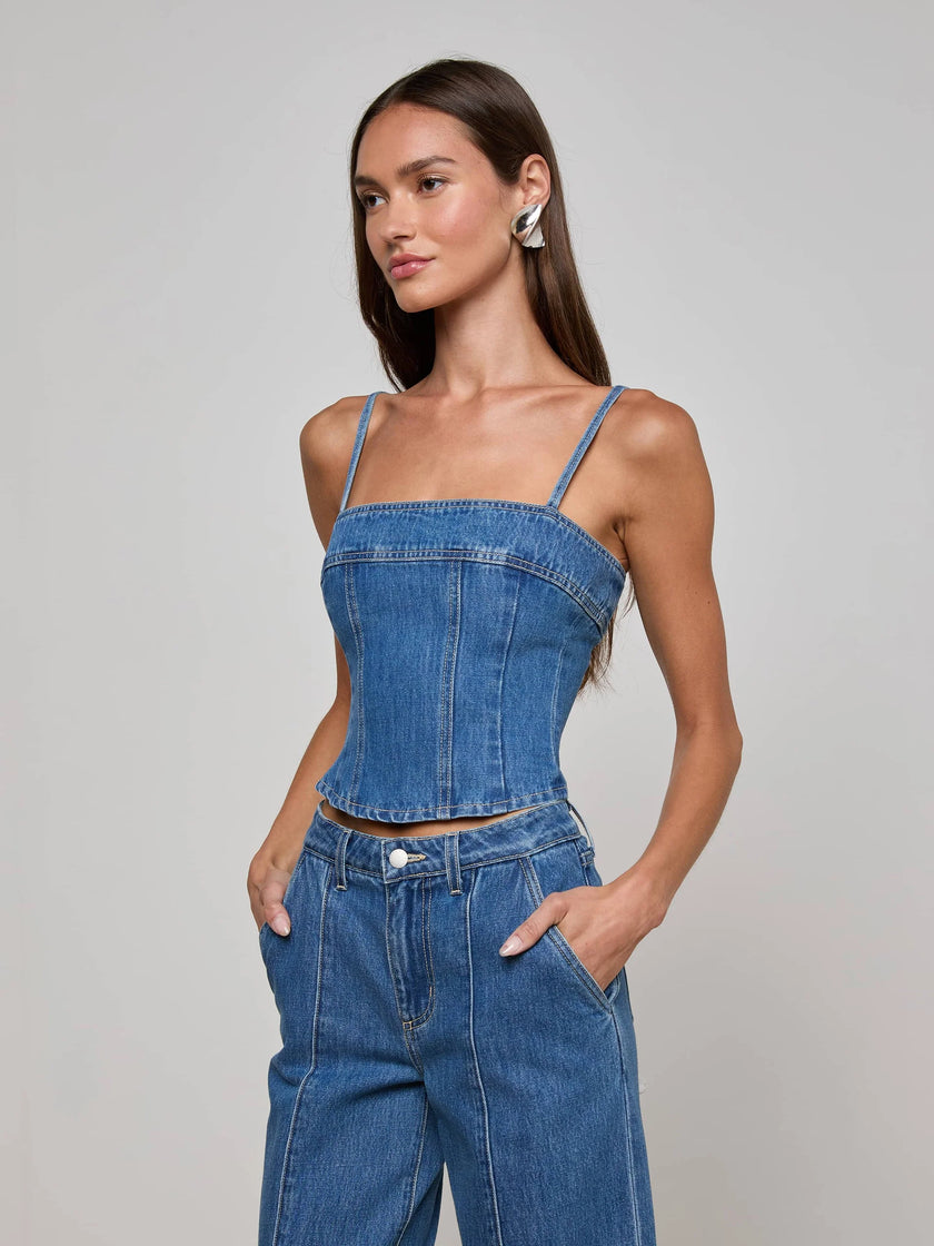 ARLIN DENIM TANK