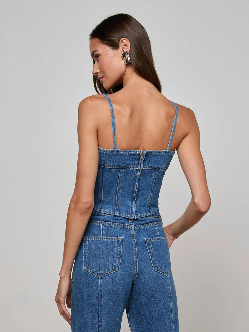 ARLIN DENIM TANK