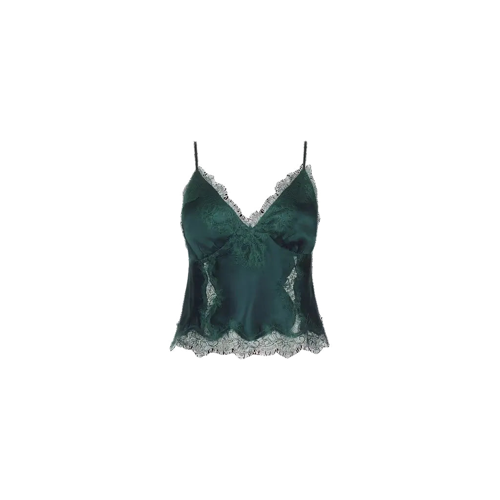 KIMBER SILK LACE CAMISOLE