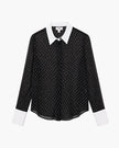 SONA POPLIN COLLAR BLOUSE