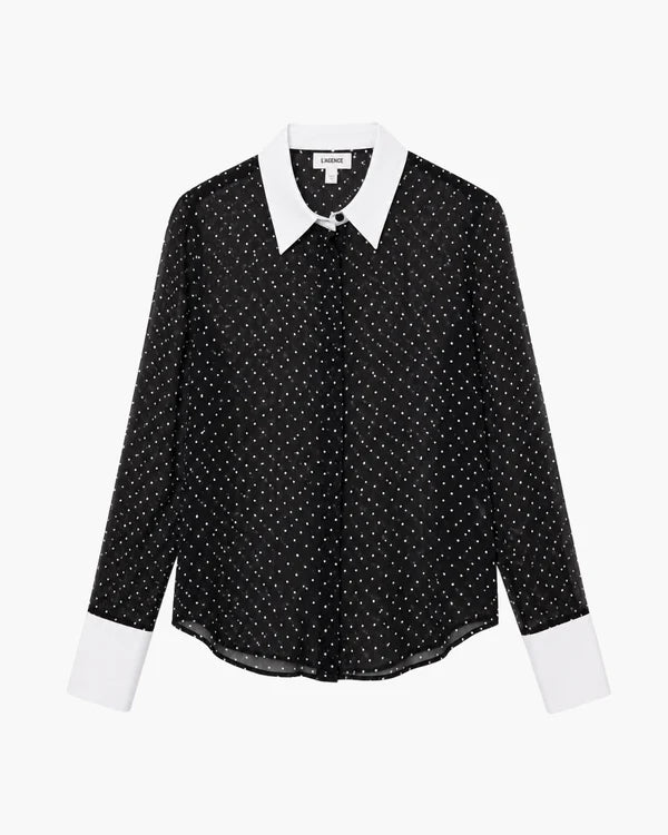 SONA POPLIN COLLAR BLOUSE