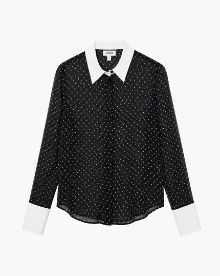 SONA POPLIN COLLAR BLOUSE