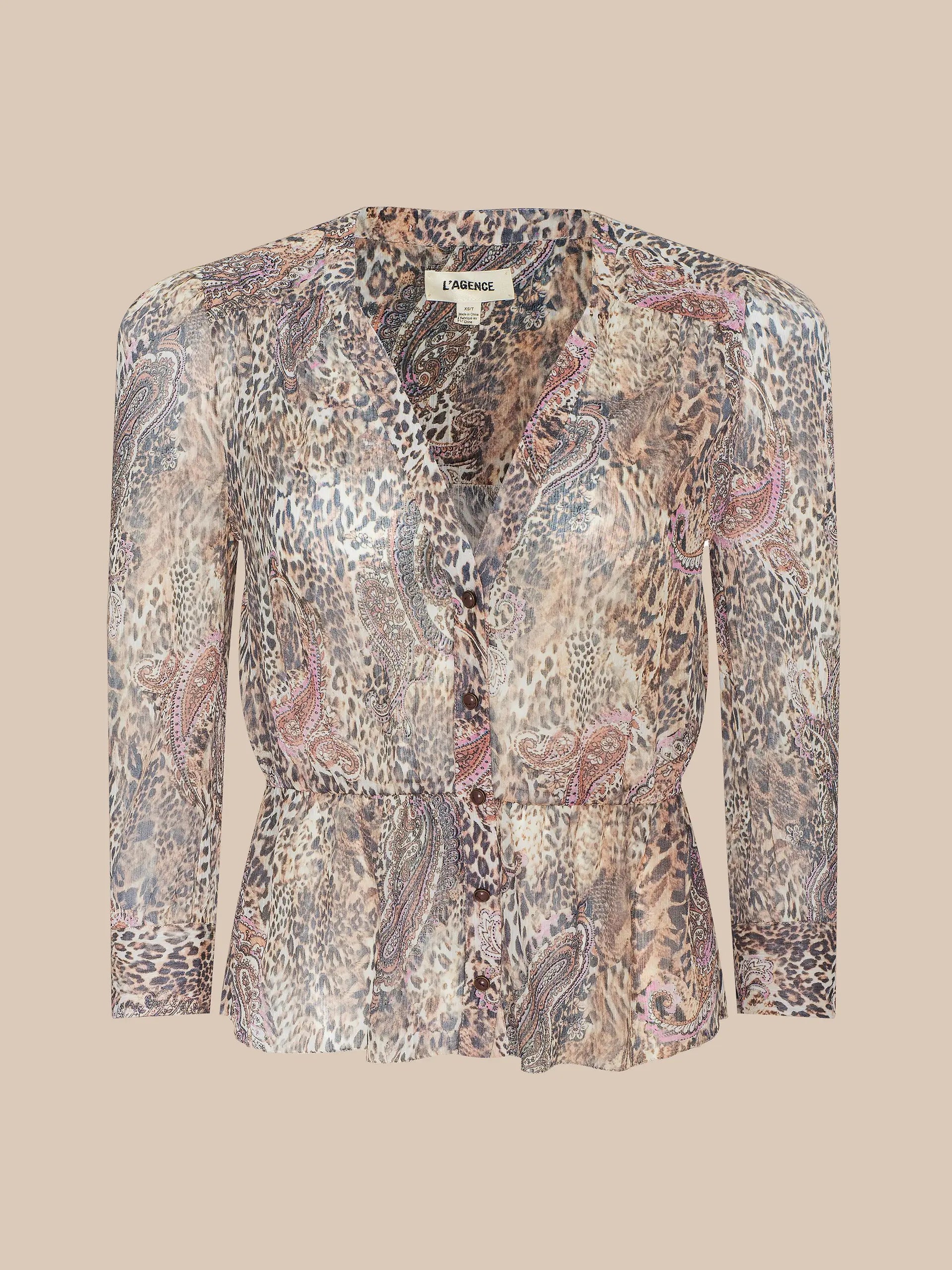 SURI TOP VALENCIA LEOPARD