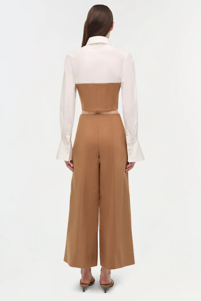 KALLIN CROPPED WIDE LEG PANT