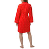 BANDED COLLAR ROBE