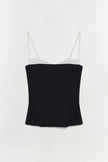 CHARLEE BUSTIER TOP
