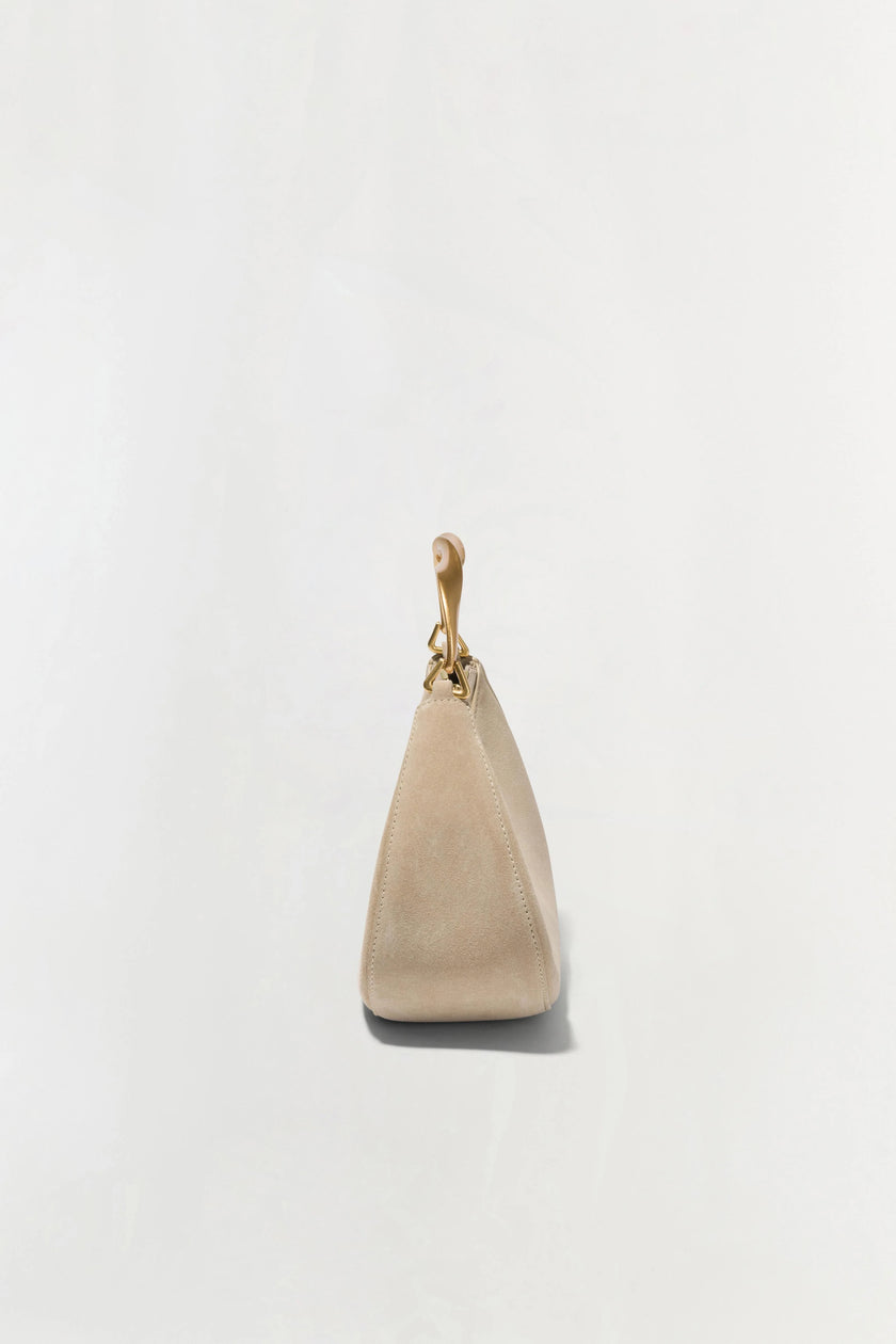 NIXI SUEDE CRESCENT BAG