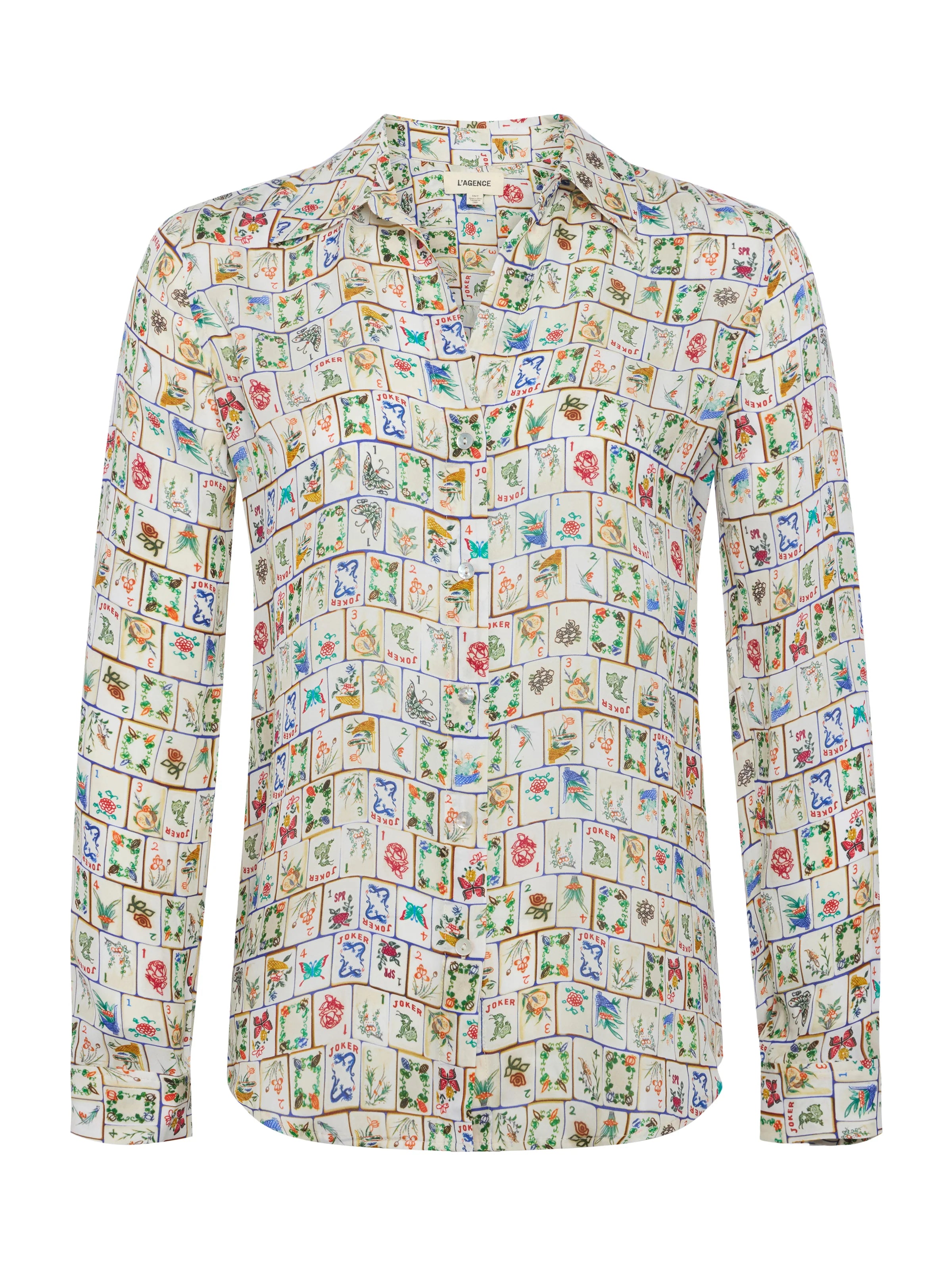 NINA SILK BLOUSE