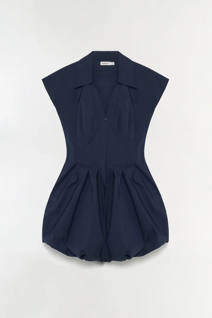 LIRINNE COTTON BUBBLE MINI DRESS