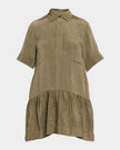 CRIS SHORT SLEEVE SHIRT DRESS