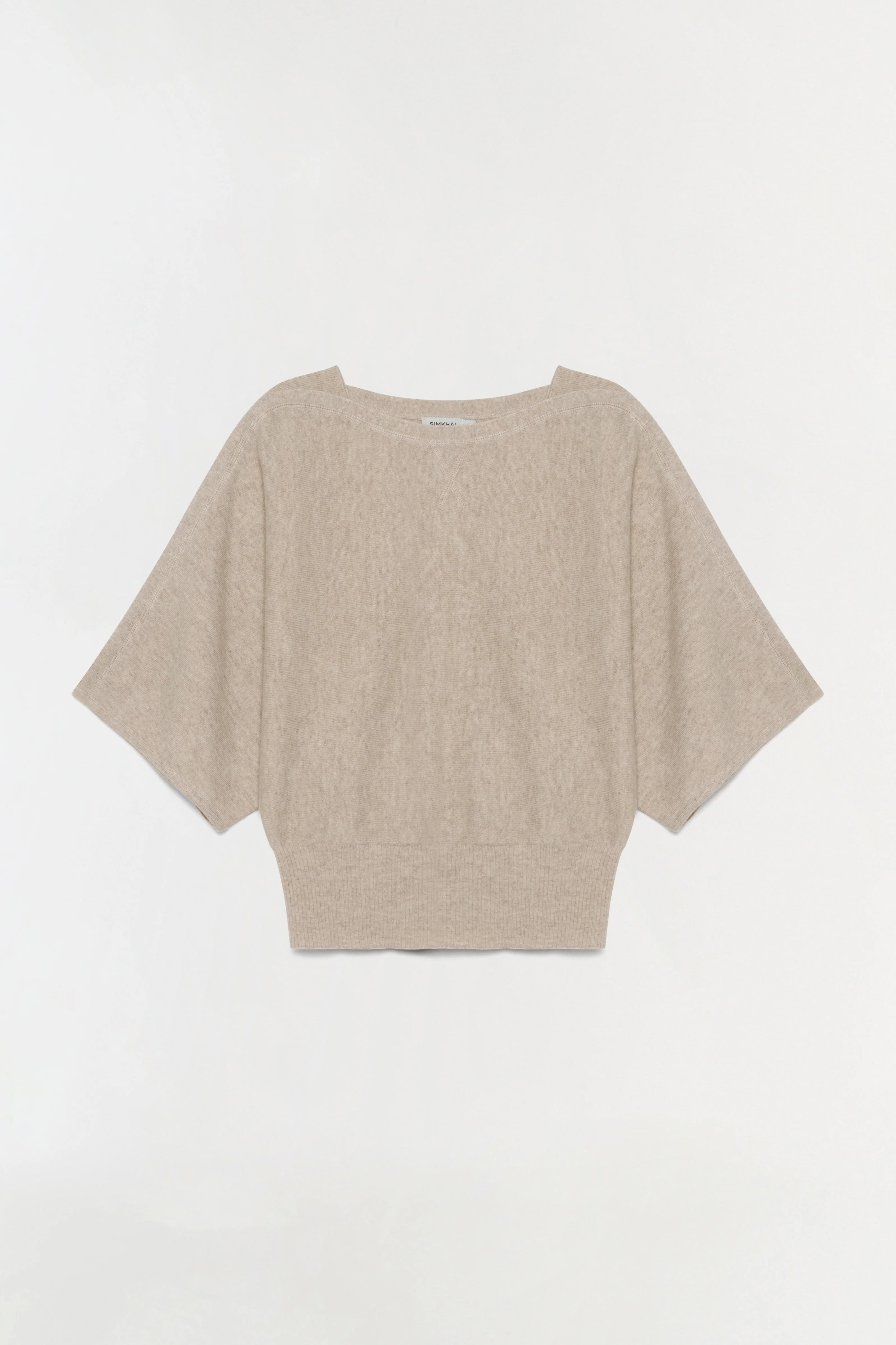 SHAI CASHMERE DOLMAN BOXY TEE