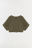 ANNI PUFF SLEEVE CROPPED TOP