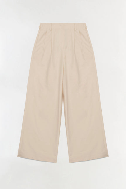 LEROY PLEATED WIDE LEG PANT