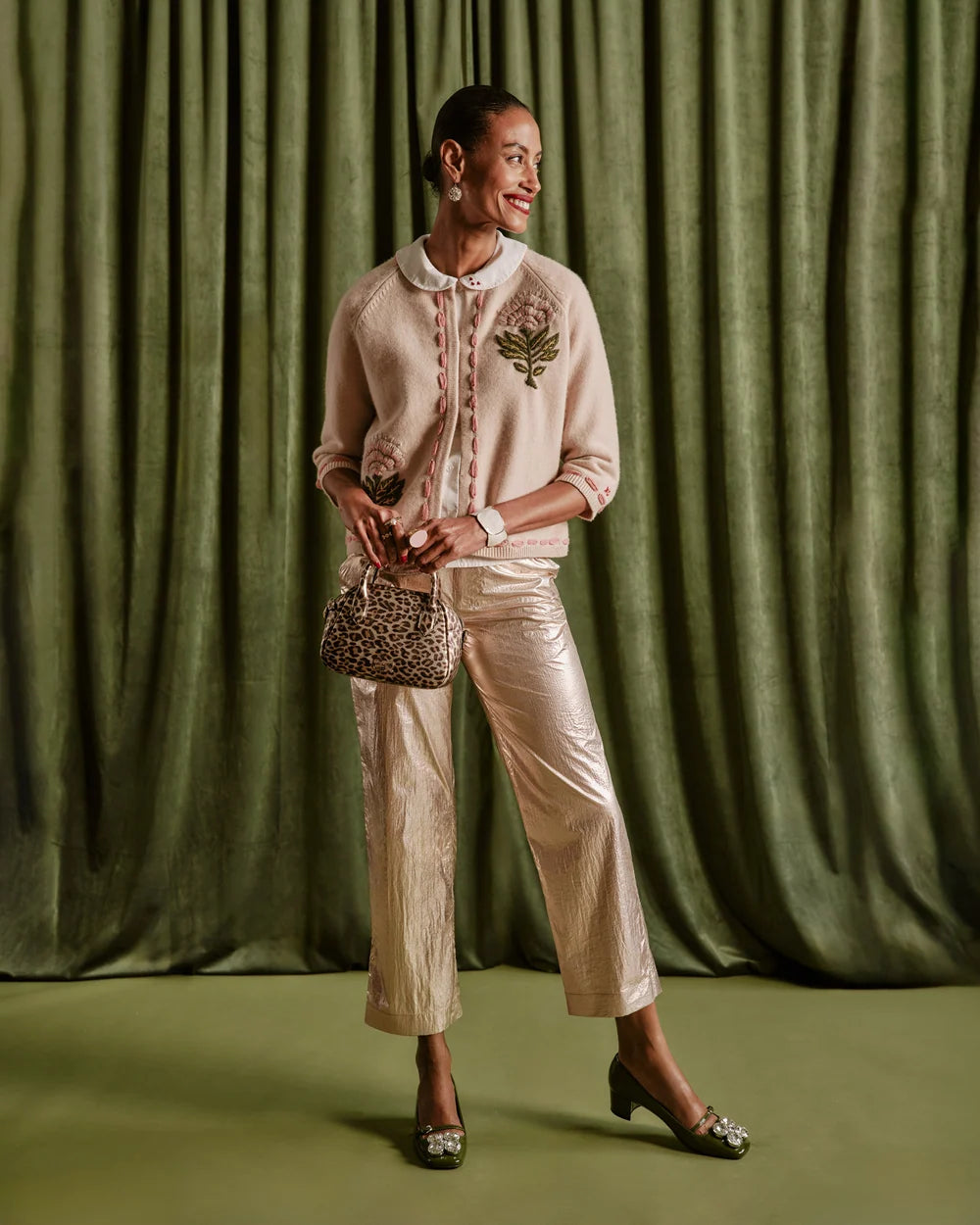 COLEMAN METALLIC PANT