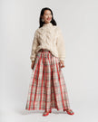 BALL SKIRT IN FV PLAID
