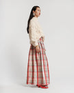 BALL SKIRT IN FV PLAID