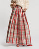 BALL SKIRT IN FV PLAID