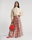 BALL SKIRT IN FV PLAID