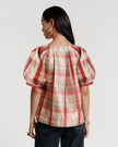 ZONDA TOP IN FV PLAID
