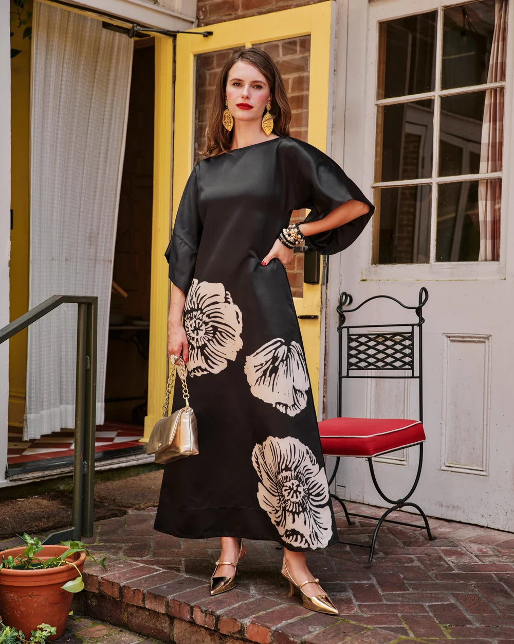 SPINNAKER MAXI DRESS CAREFREE CHRYS