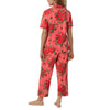 SHORT SLEEVE CROPPED PJ SET