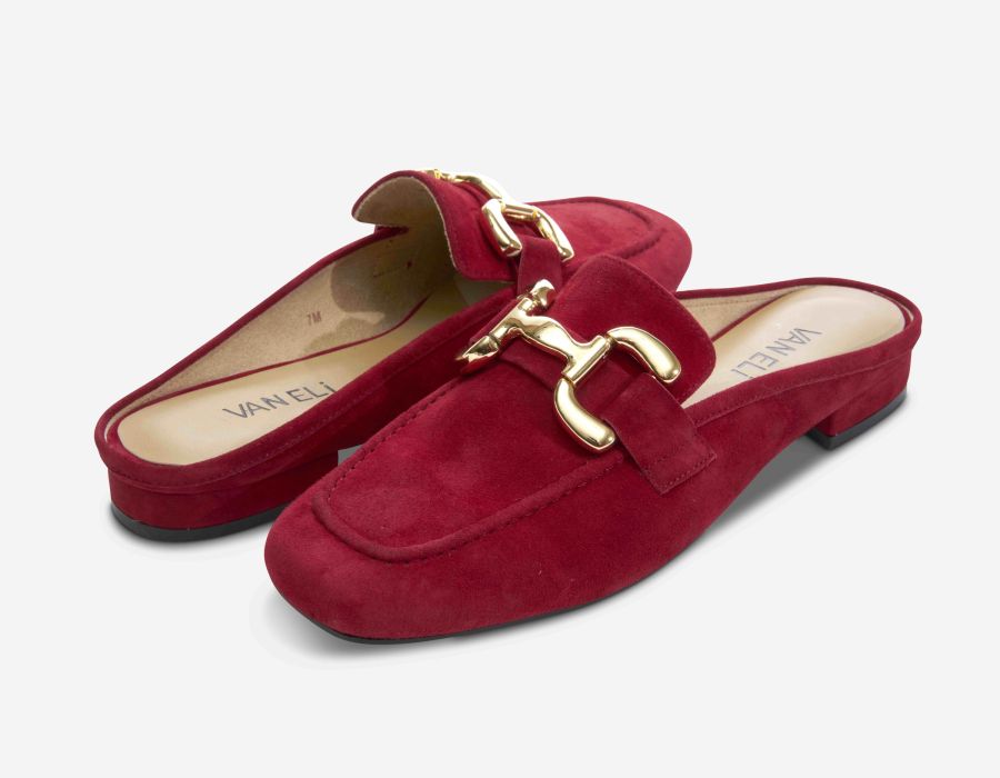 SHAINE BUCKLED MULE