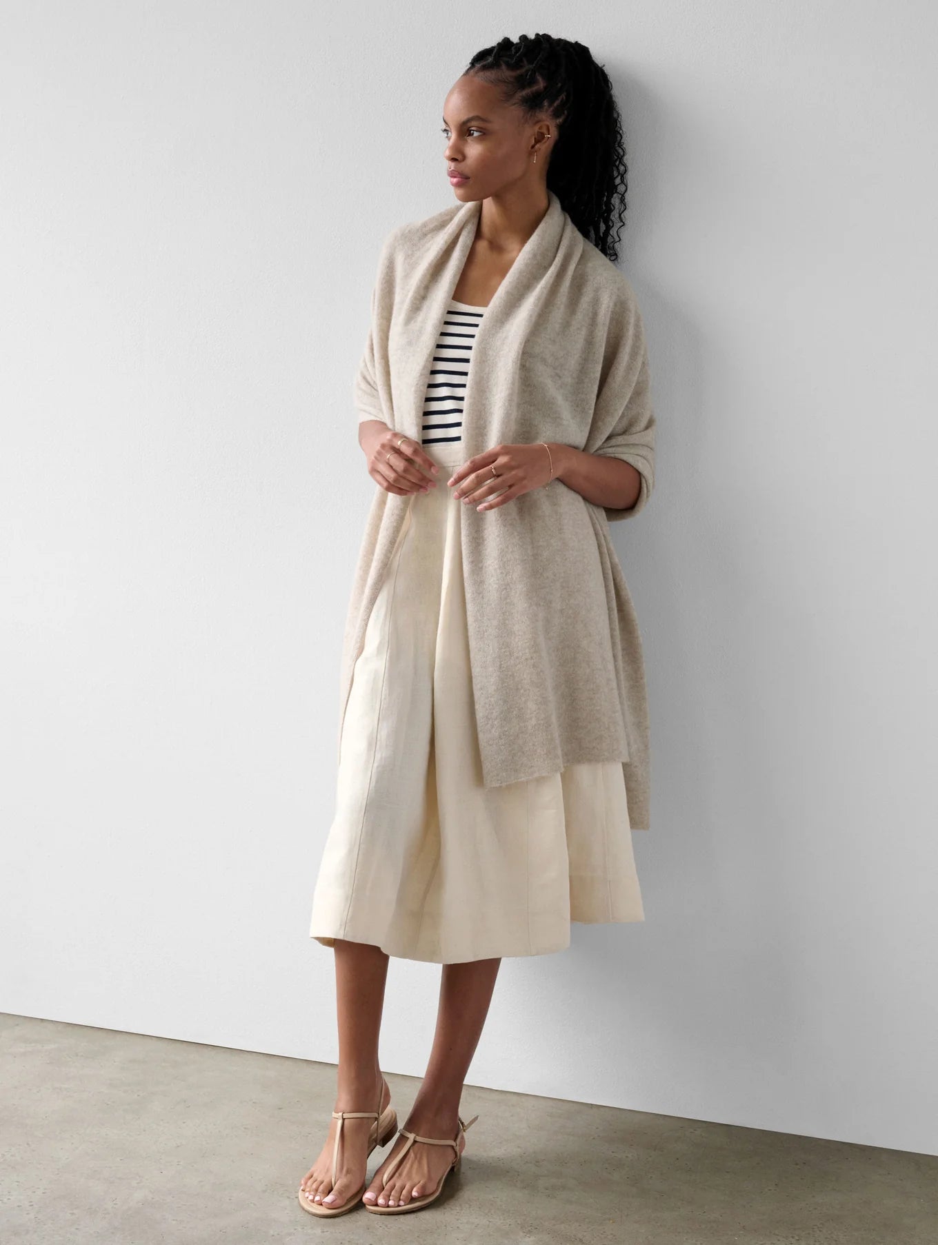CASHMERE TRAVEL WRAP