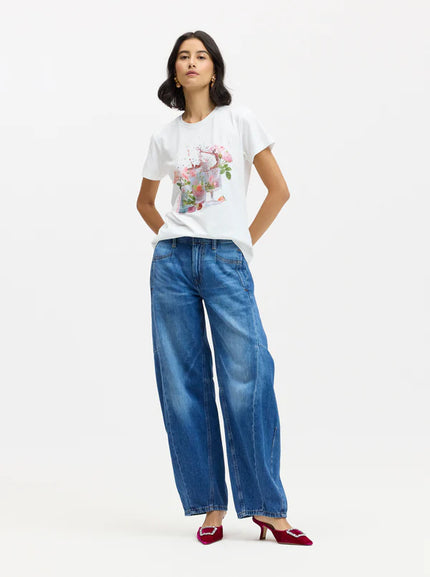 FLORAL SPRITZ SHORT SLEEVE TSHIRT