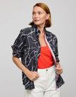REESE LONG SLEEVE RIBBON SHIRT