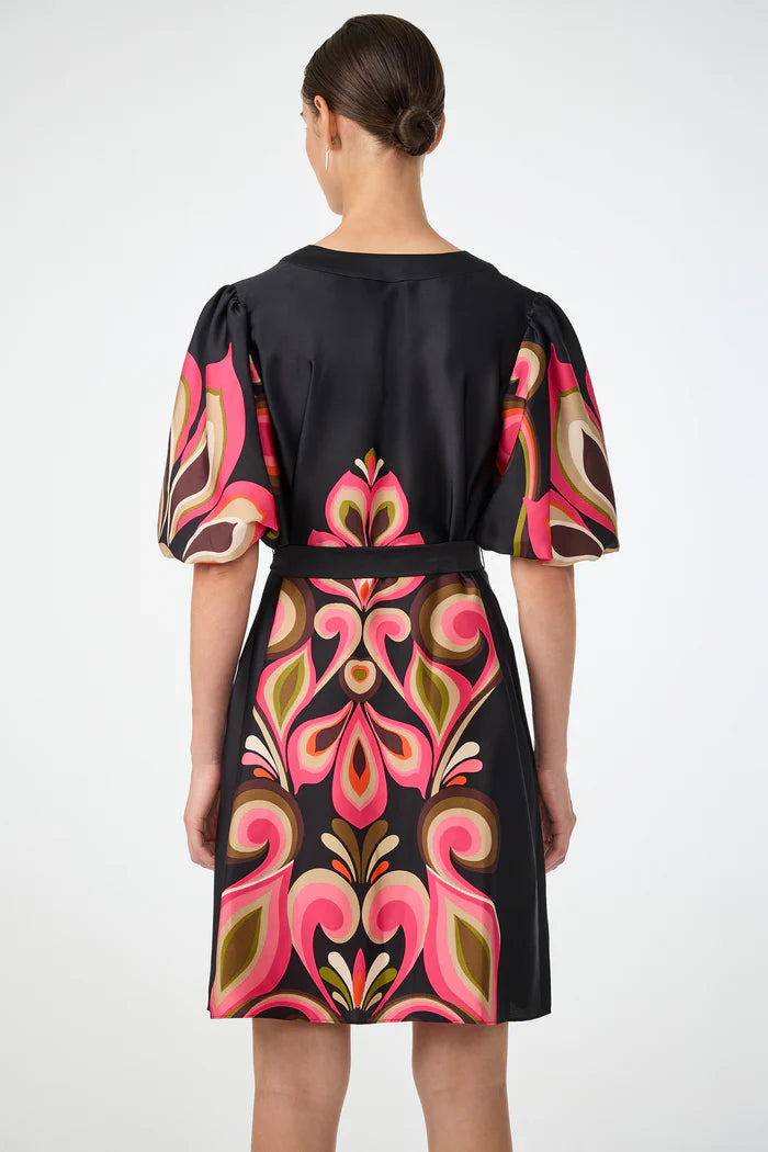 CERTONIA PUFF SLEEVE DRESS