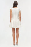 CALILLY FLORAL JACQUARD MINI DRESS