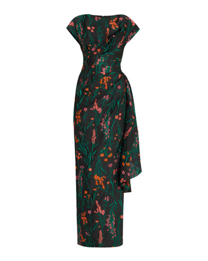 FLORAL FIL COUPE FLORENCE GOWN