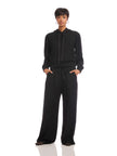NYRI PLEAT SLEEVE HOODIE