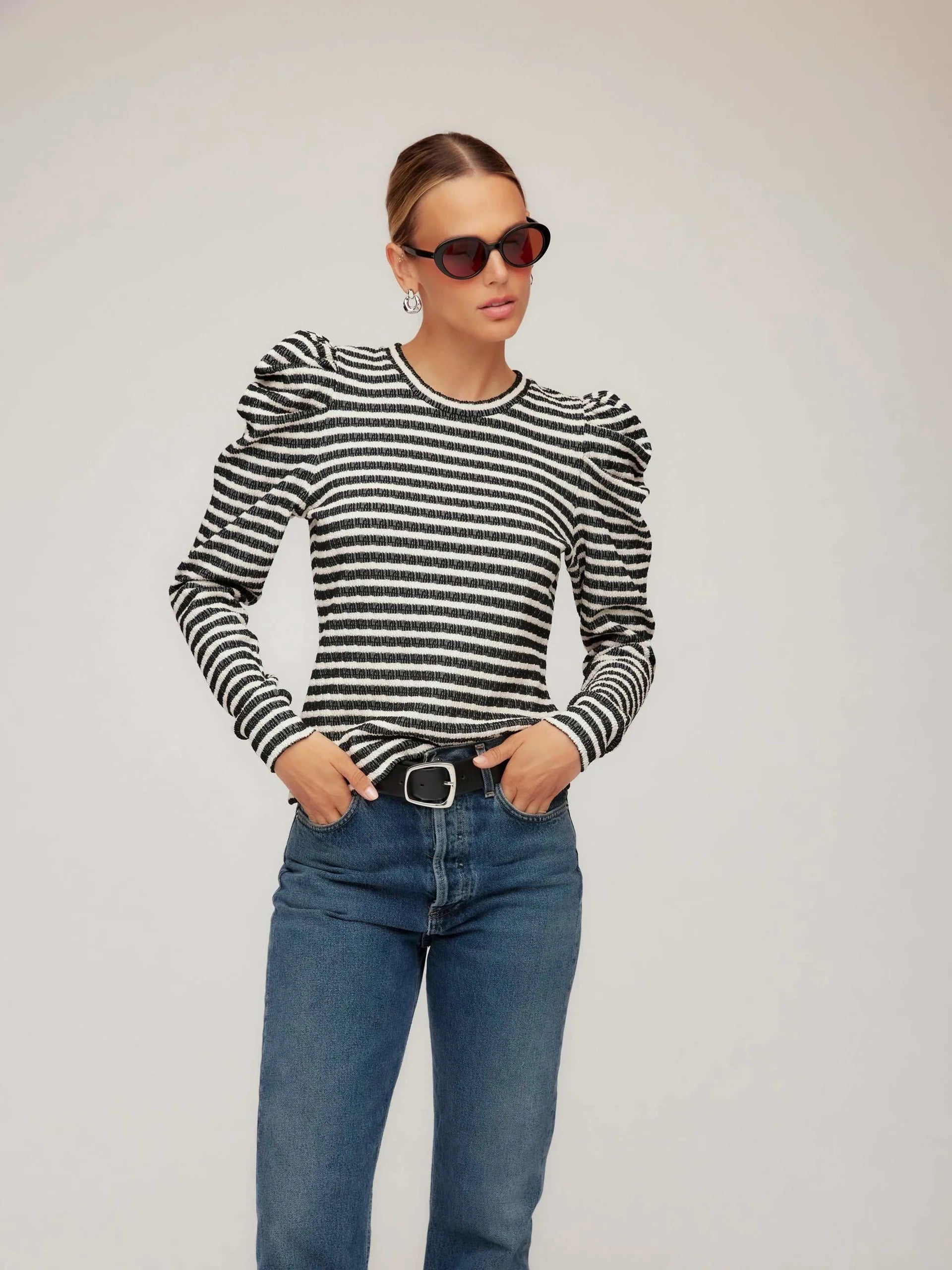 LEILA PUFF SLEEVE TOP