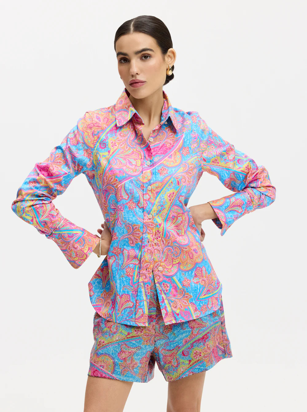 PRICILLA LONG SLEEVE SHIRT