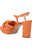 PENNI RAFFIA PLATFORM SANDAL