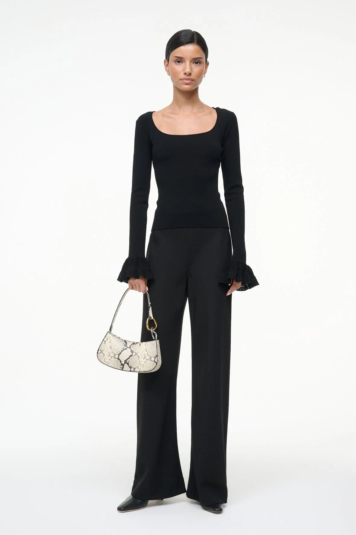 OLLIE BAG WHITE SNAKE