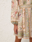 ROSELIGHT PLUNGE MINI DRESS