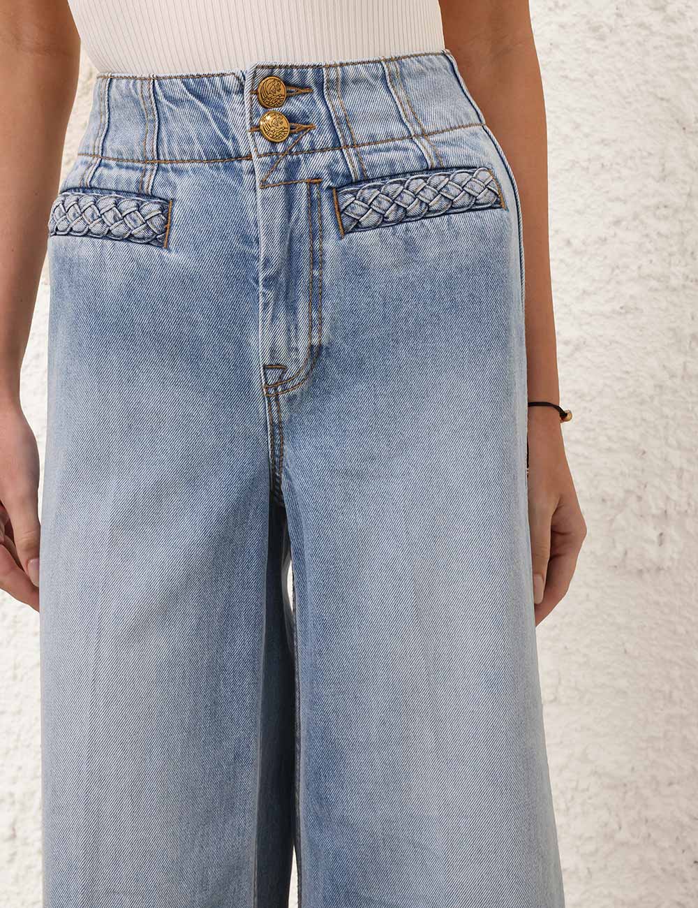 INDRA CROPPED FLARE JEAN