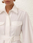 ILLUMINATE UTILITY MINI DRESS
