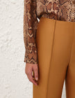 HYPNOTIC WOOL SILK SLIM FLARE