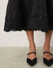 HYPNOTIC LACE TRIM GOWN